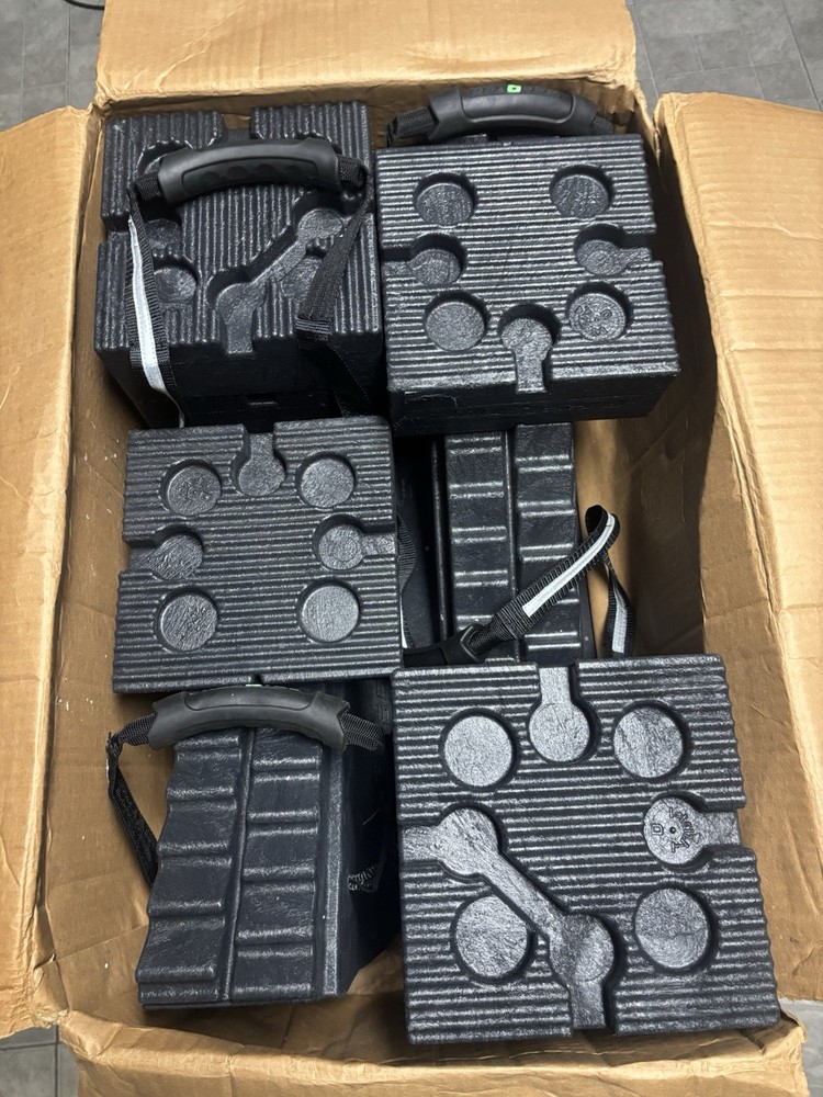 Resqtec Crib Block 4 Point Set Quick Stabilization Rescue Operations Firefighter