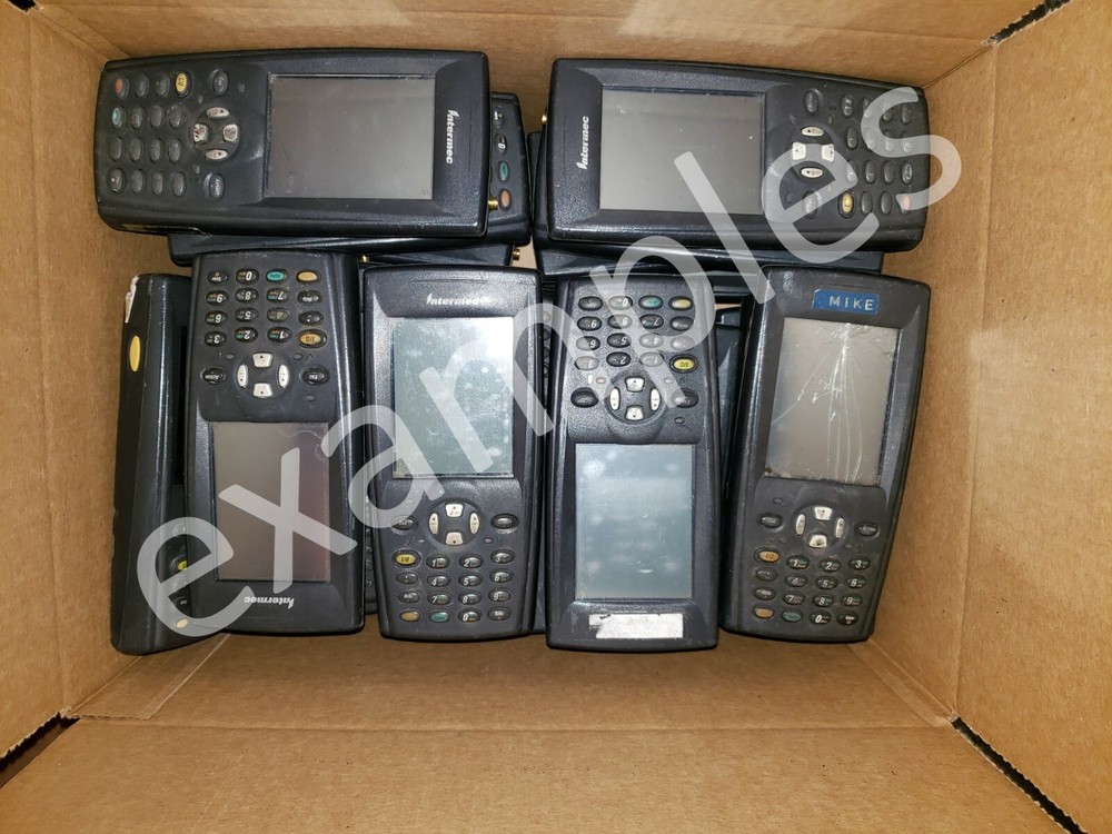 Lot of 5 Intermec 700 761 Handheld Computer Barcode Scanner AS IS