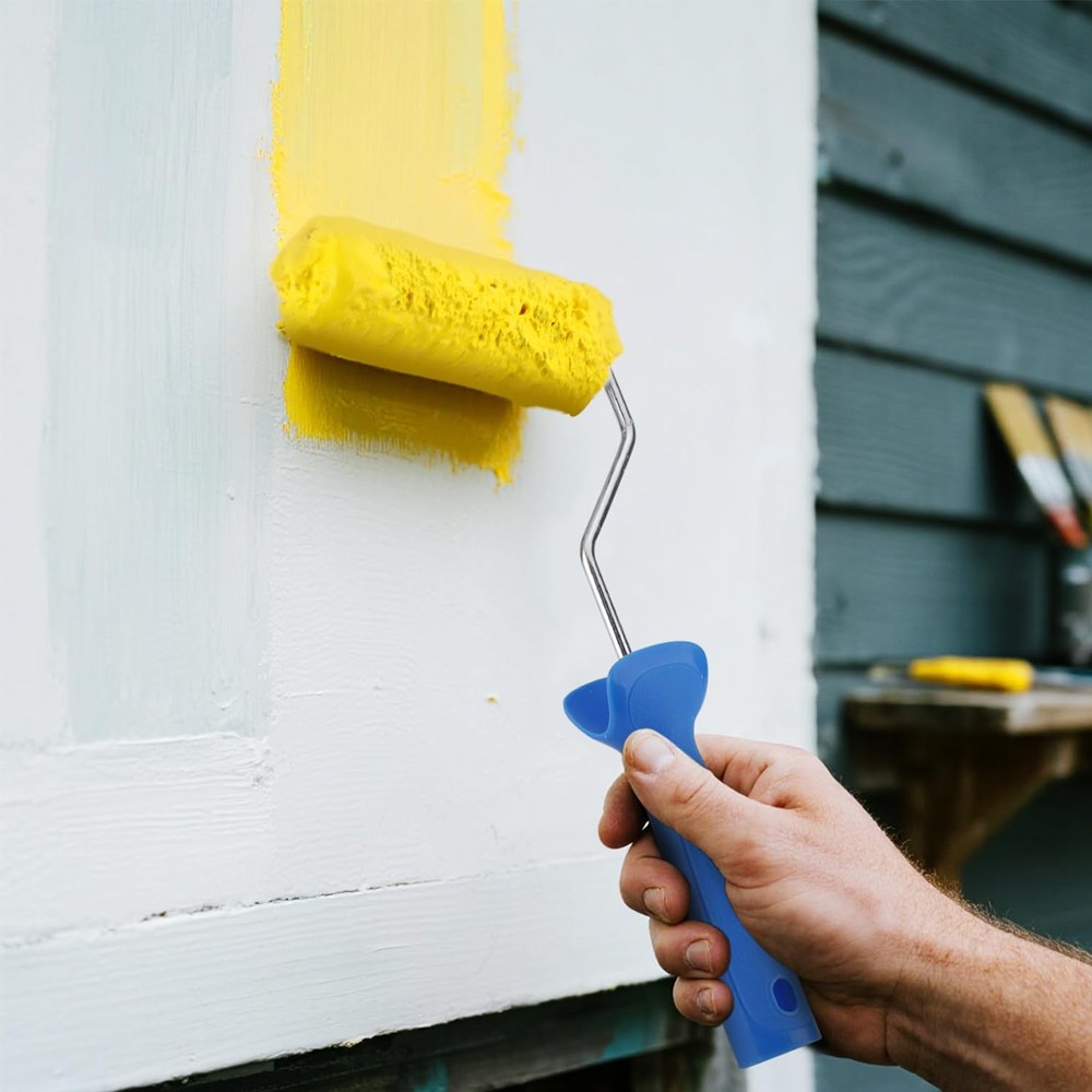 Amazon Basics Microfiber Paint Roller Covers for Smooth 24 Pack, White