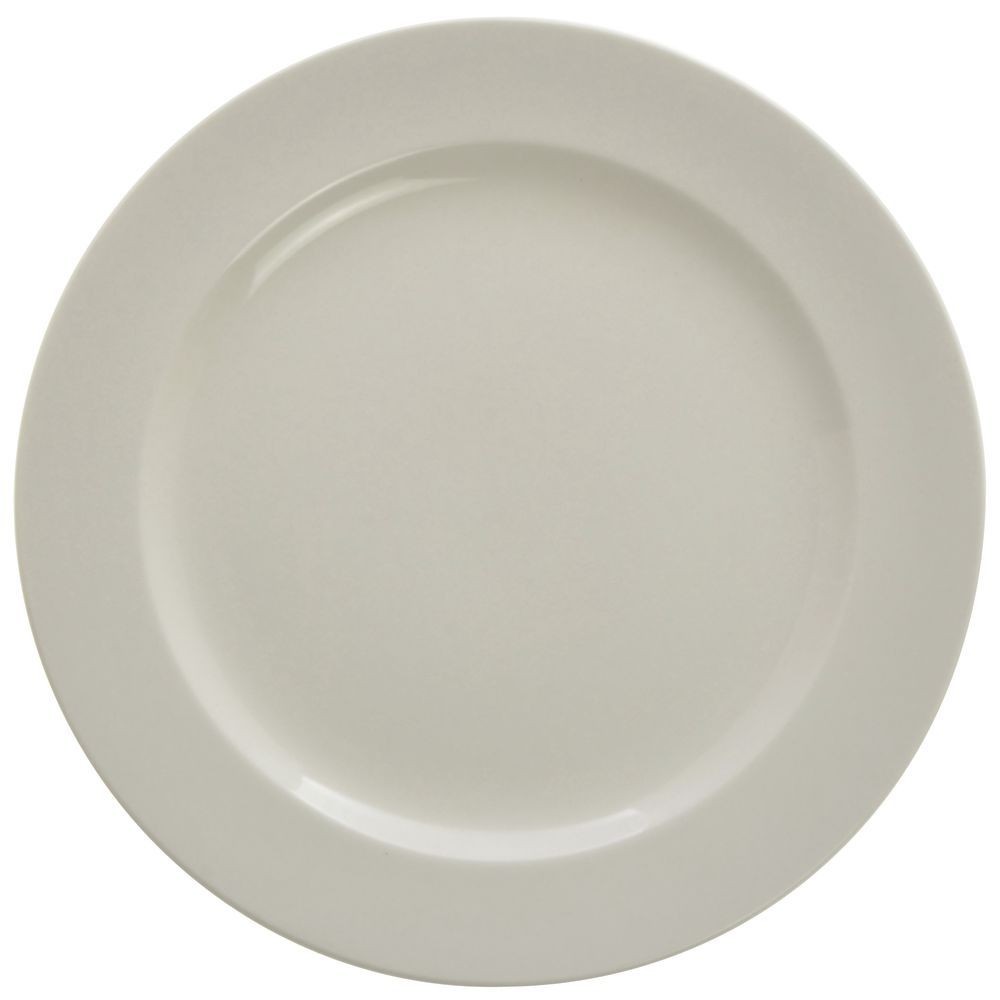 Porcelain Basics Bright White 8" Plate