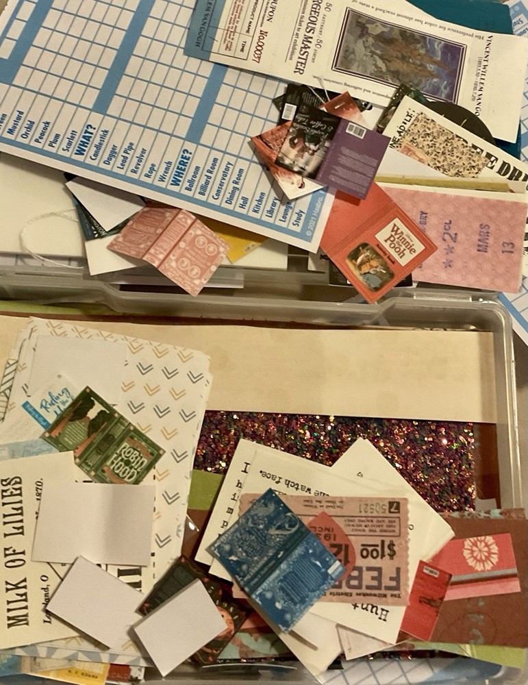 25 Piece Junk Journal Ephemera Sampler Mini Mixed Media Collage Pack