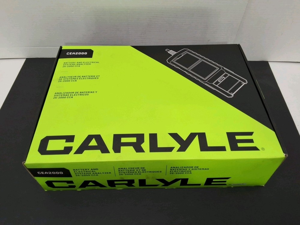 !! NEW !! -Carlyle- NAPA- Battery & Electrical System Analyzer- CEA2000