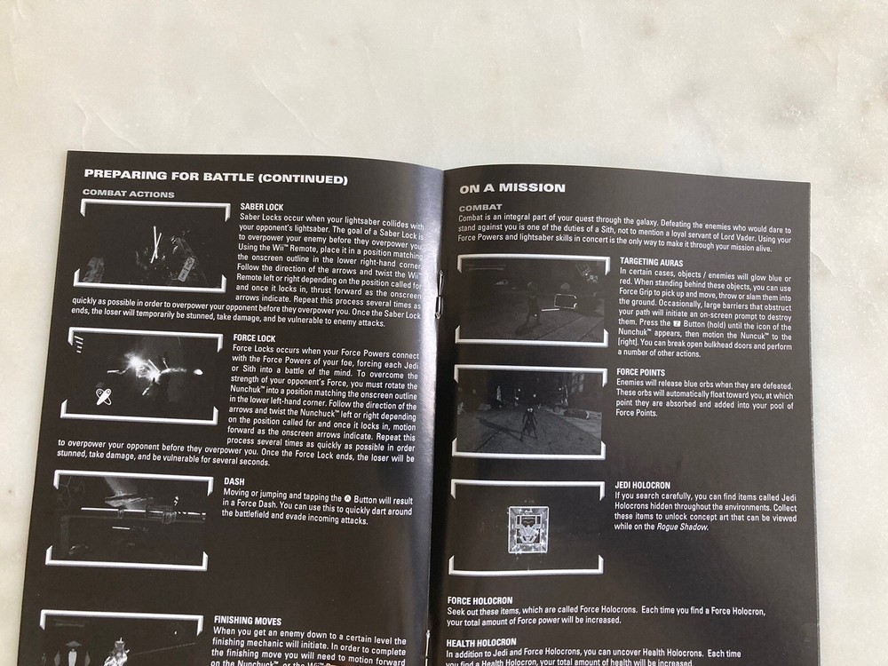 Star Wars: The Force Unleashed | Wii | Manual Only