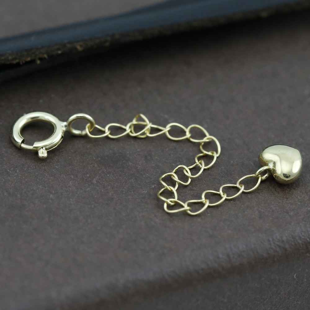 Genuine 18CT Solid Yellow Gold Extention Chain 3cm