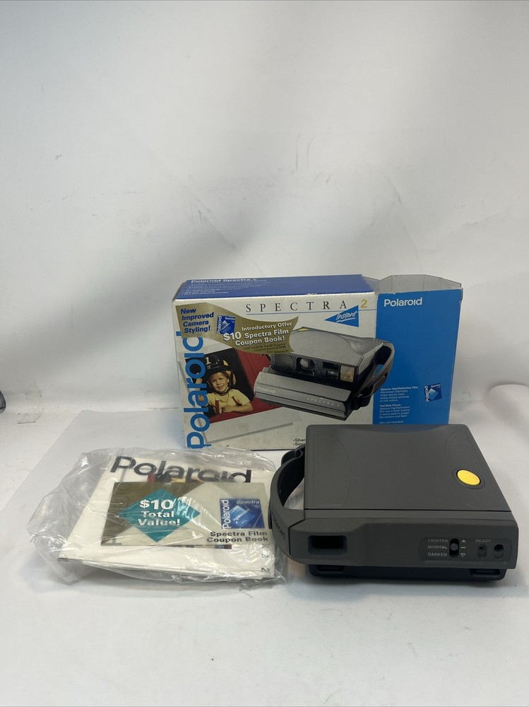 Vintage Polaroid Spectra 2 In Box - Untested