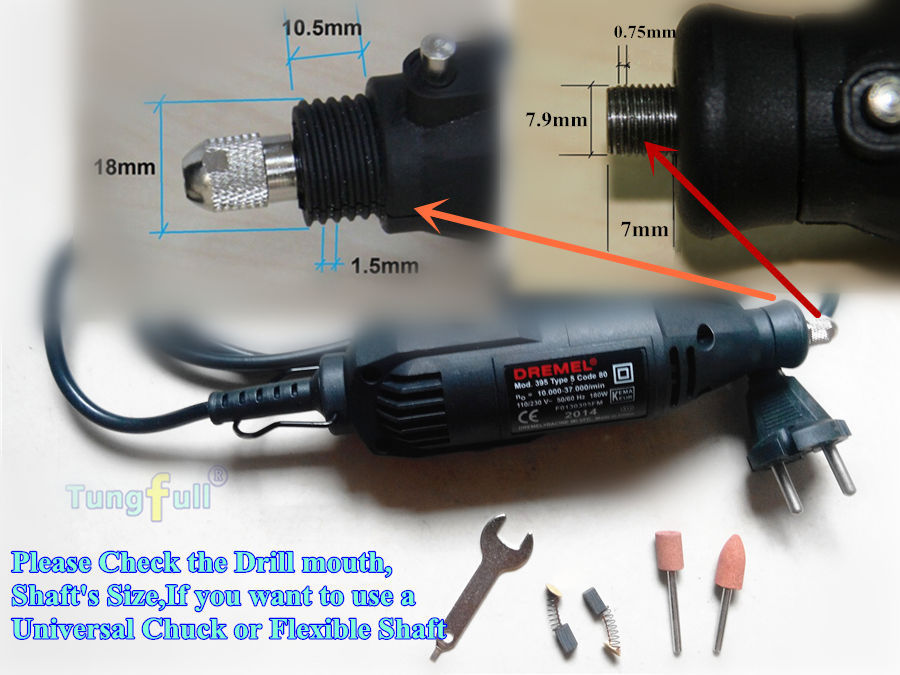 Dremel MultiPro Rotary Tool 110V/220V Electric Grinder Variable Speed Mini Drill