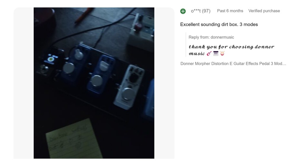 Donner Morpher Distortion Pedal