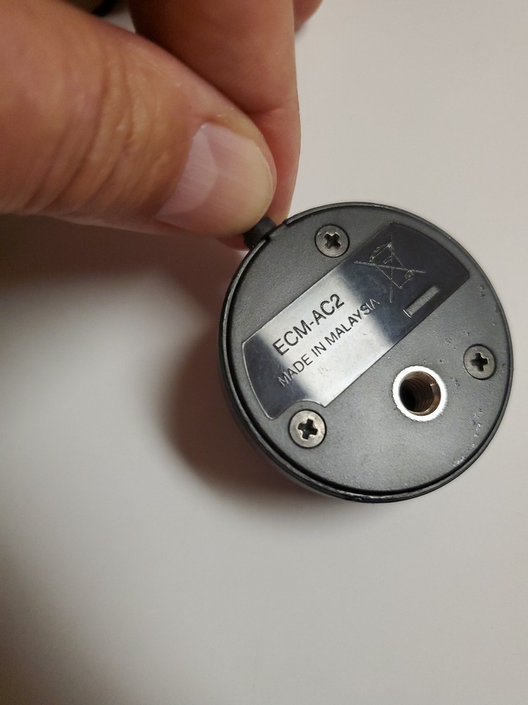 GENUINE SONY Calibration Microphone ECM-AC2