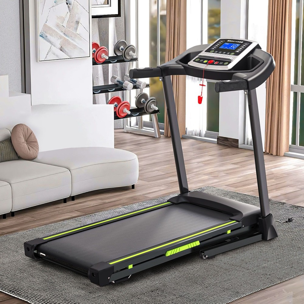 Foldable Under-Desk Treadmill For Home Use Remote-Controlled With LED Display