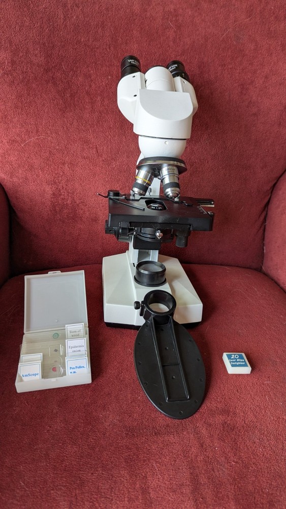 Bresser Erudite Basic Bino 40x - 400x Microscope