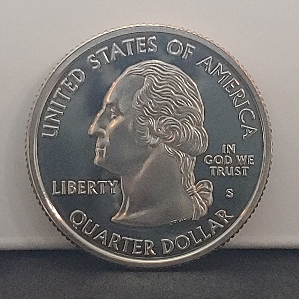 2001-S New York State Clad S Proof Quarter uncirculated