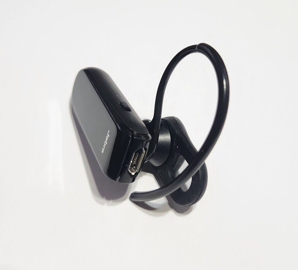 Original Black Jabra Classic Bluetooth Wireless HEADSET ONLY in Bulk Packaging