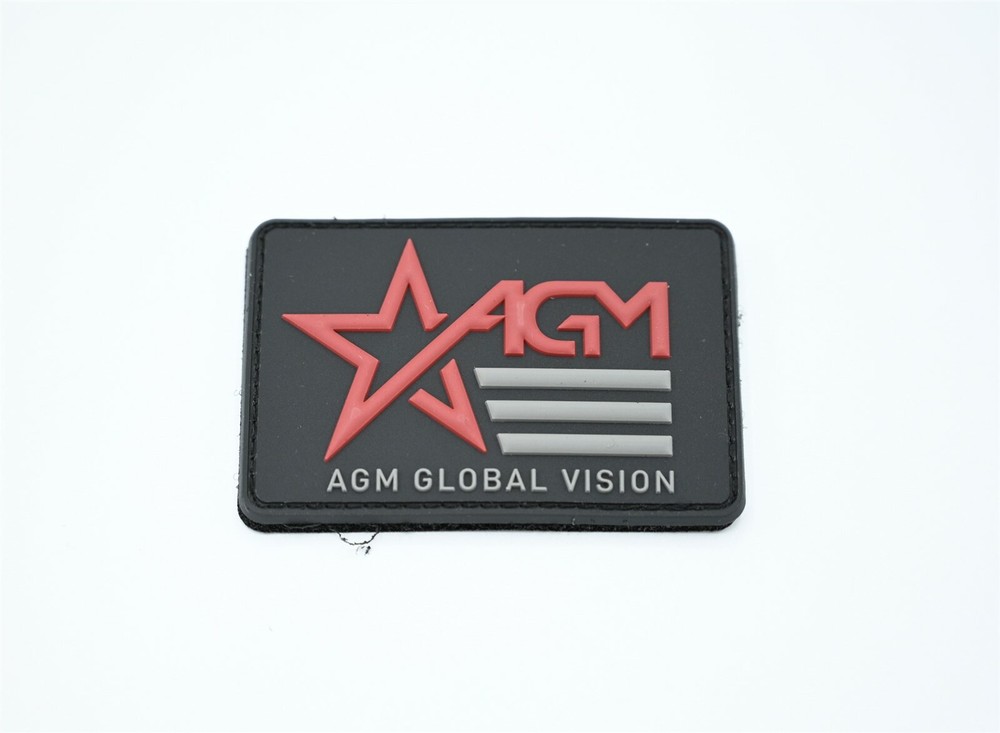 AGM GLOBAL NIGHT VISION LOGO PATCH SHOT SHOW 2022 EXCLUSIVE HOOK/LOOP BACKING