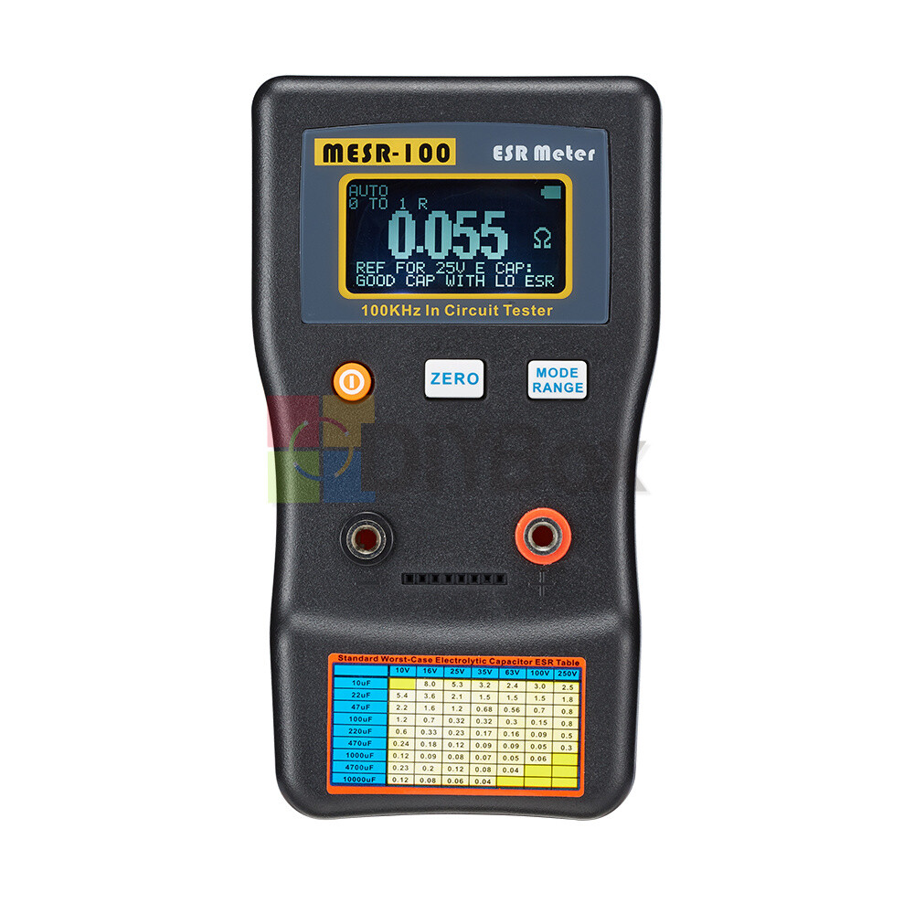 MESR-100 ESR Capacitance Ohm Meter Capacitance Internal Resistance Circuit Meter