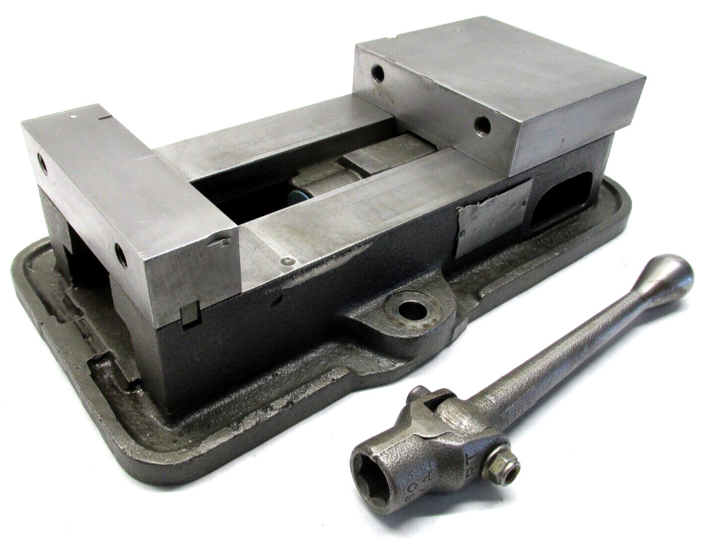 KURT ANGLOCK 6" MILLING MACHINE VISE w/ HANDLE - #D60