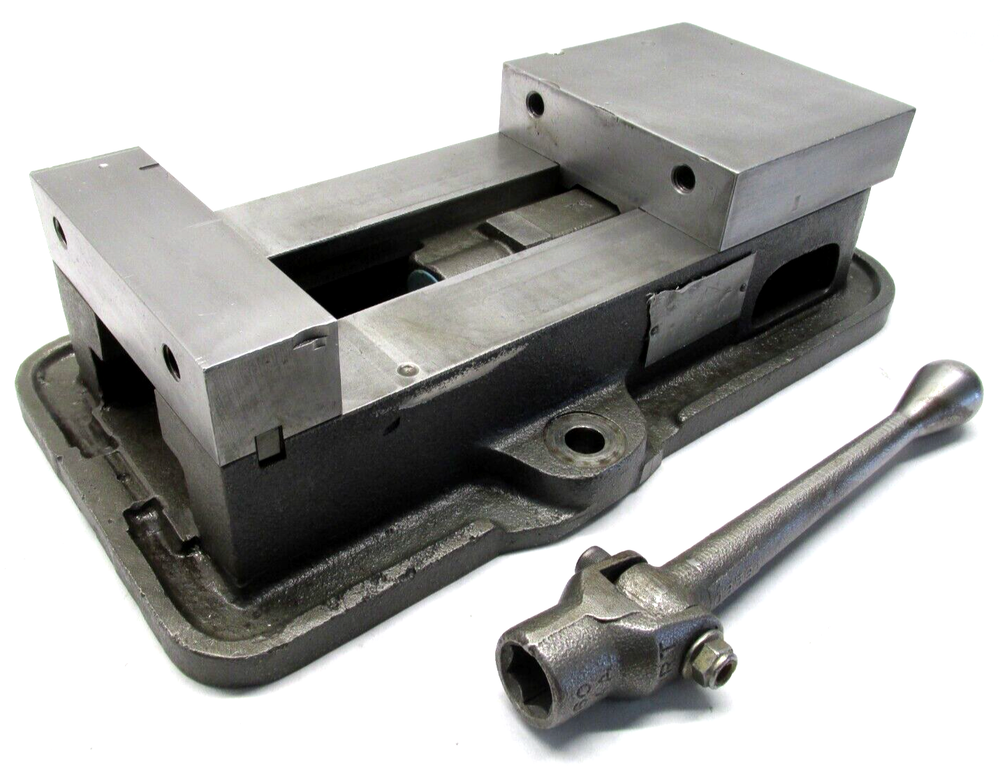 KURT ANGLOCK 6" MILLING MACHINE VISE w/ HANDLE - #D60