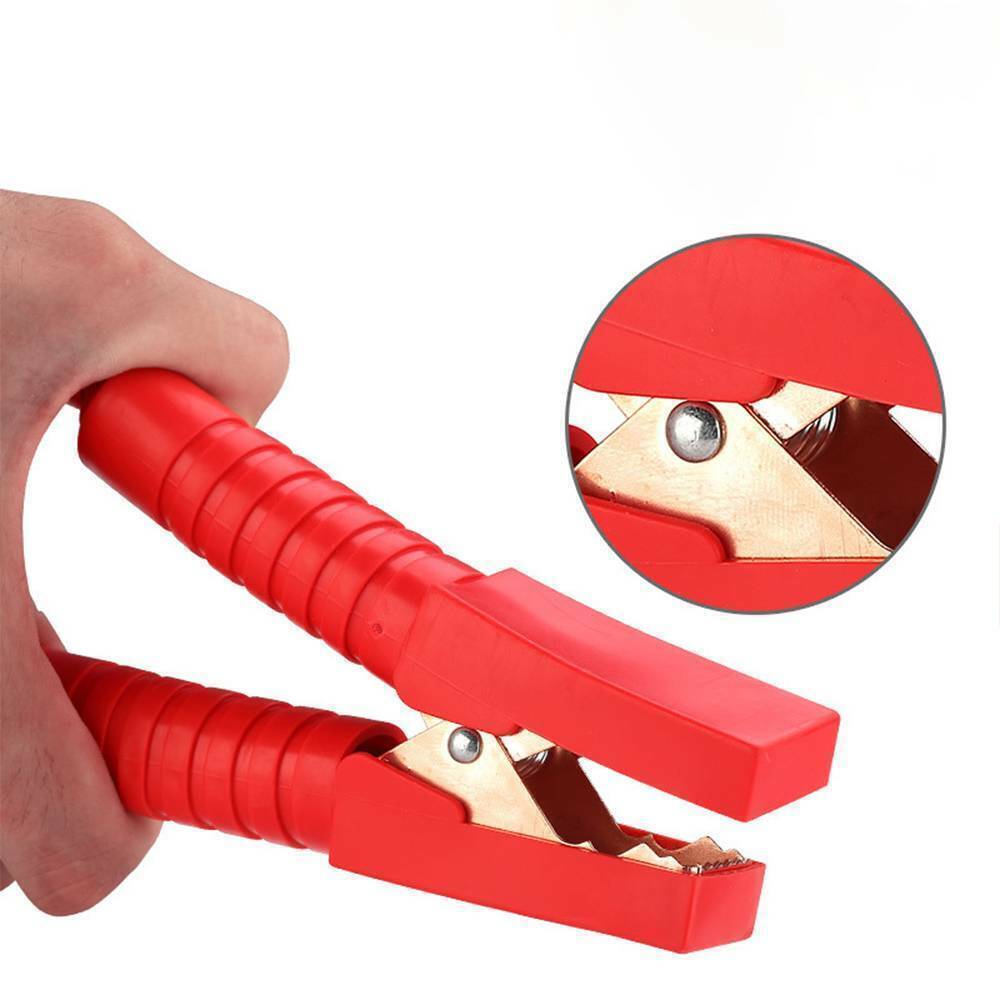 Commercial Heavy Duty 13' ft 2 Gauge Booster Cable Cables Emergency Power Jumper