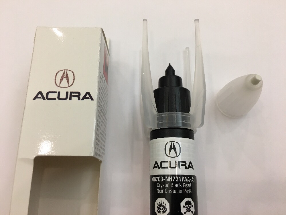Genuine OEM Honda Acura Touch Up Paint NH-731P Crystal Black Pearl