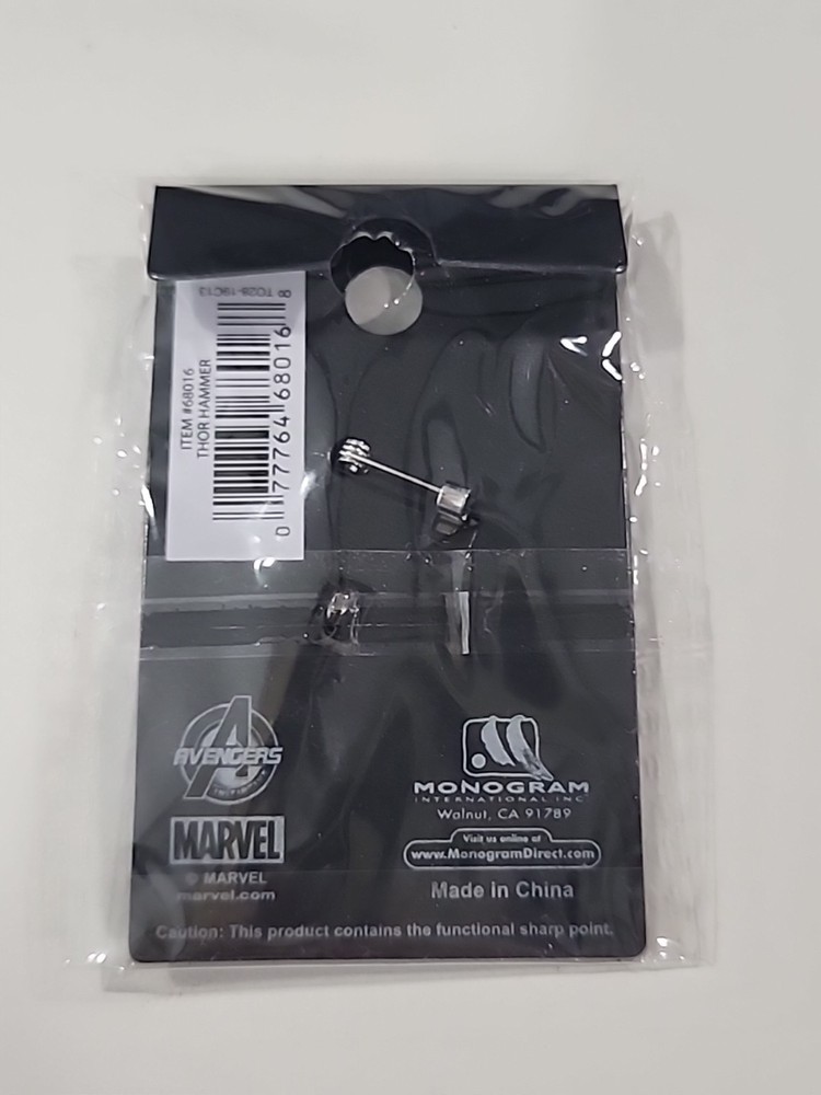 Marvel Avengers THOR'S HAMMER Lapel Pin