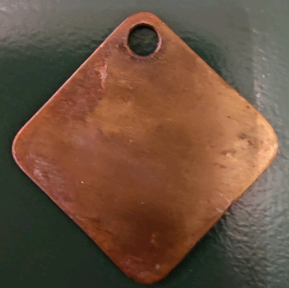 Newstead Colliery Pit Check Tally NCB Newstead Colliery 592