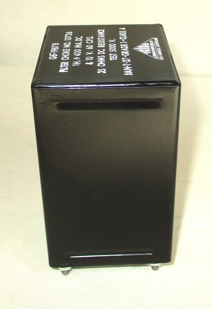 Triad Model 13726 1 HY 35 Ohm Filter Choke Transformer