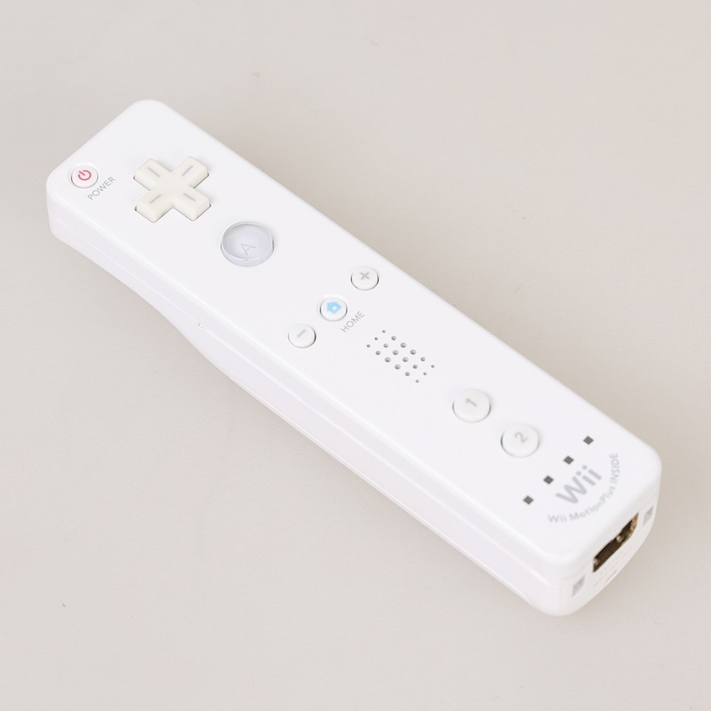 Official Nintendo Wii Controller Motion Plus Inside & Nunchuck Wii Remote Set