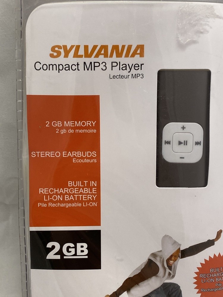Sylvania Compact MP3 Player 2GB SMP2200D