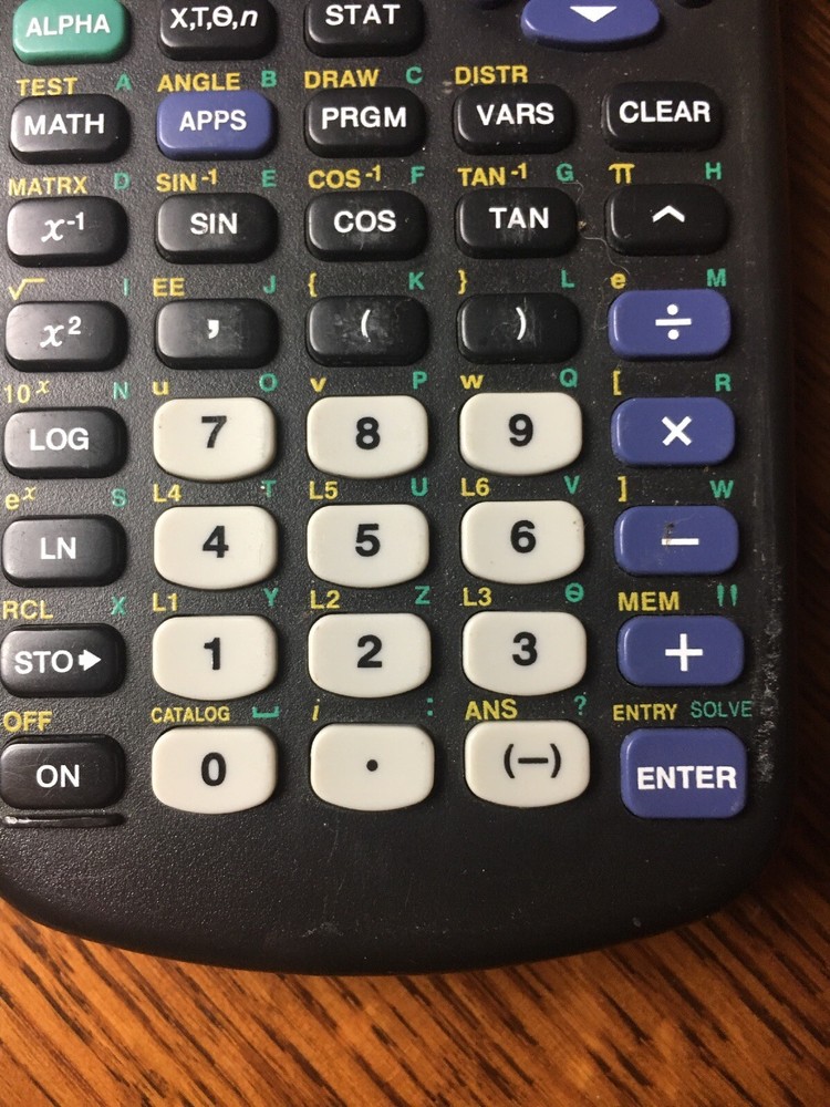 Texas Instruments TI-83 Plus Graphing Calculator - Good Condition.