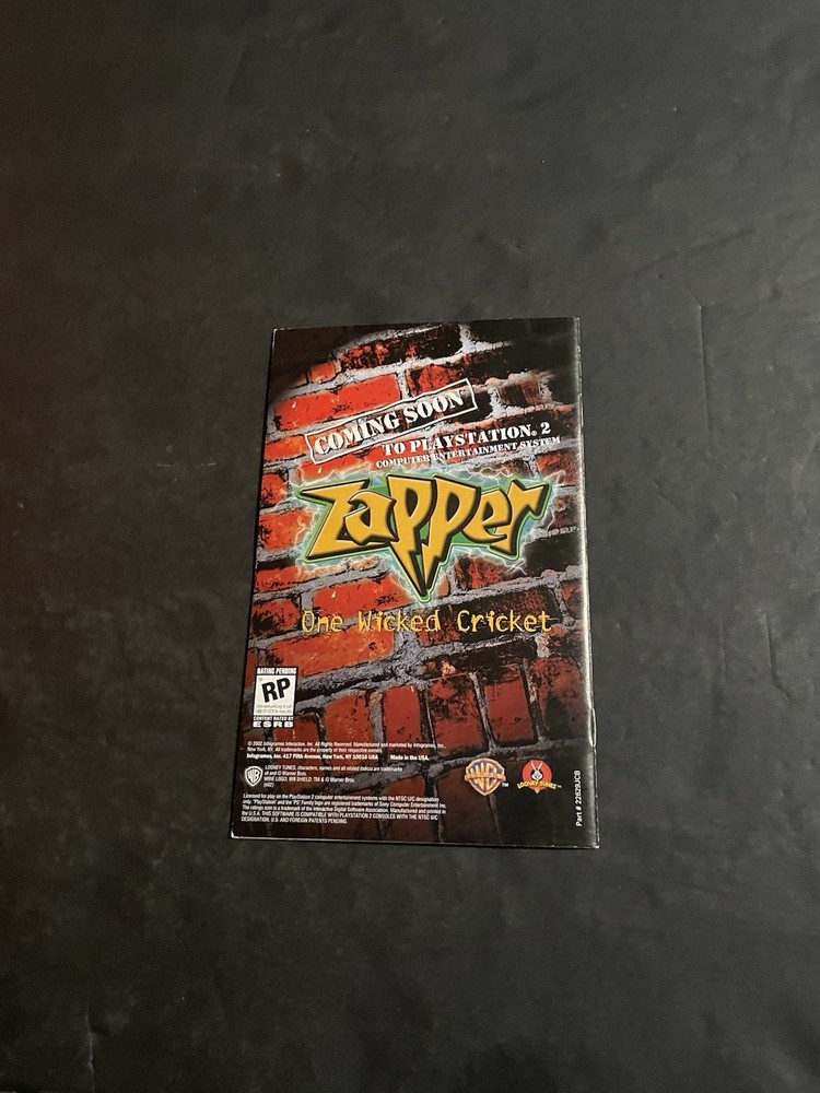 taz wanted ps2 Manual only