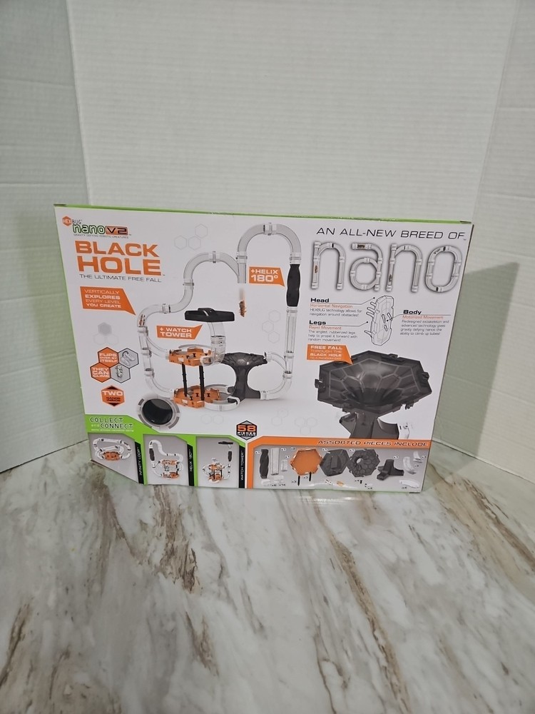 Hexbug Nano V2 Black Hole Gravity Defying Robotic Creatures Ultimate Free Fall