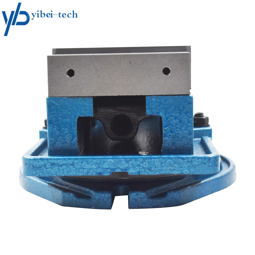 5" Milling Machine Lockdown Vise 360° Swiveling Base Precision Bench Top Removal