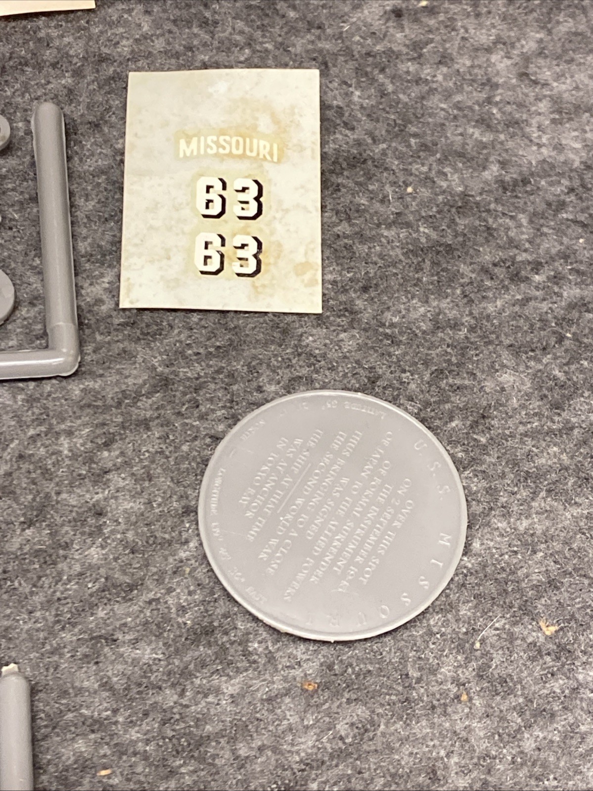 1969 Revell USS Missouri H-300 20”1977 PT-109 1/72 1972 USS Intrepid 1/720