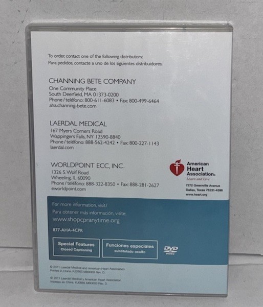 Infant CPR Anytime DVD