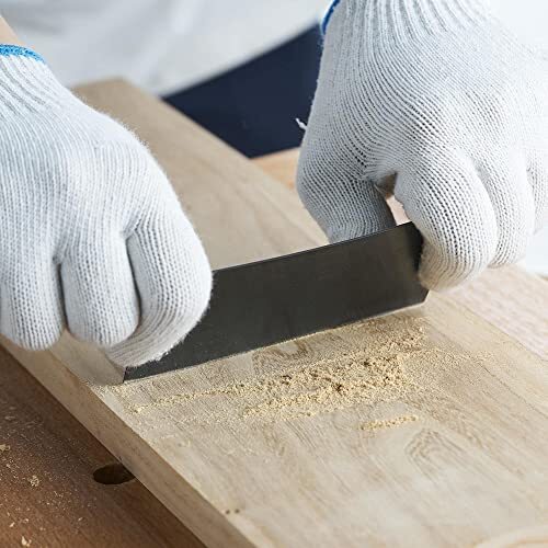 Cabinet Scraper Burnisher with 4 Piece Multi-Shaped Scraper Set 2 Rectangle 1...