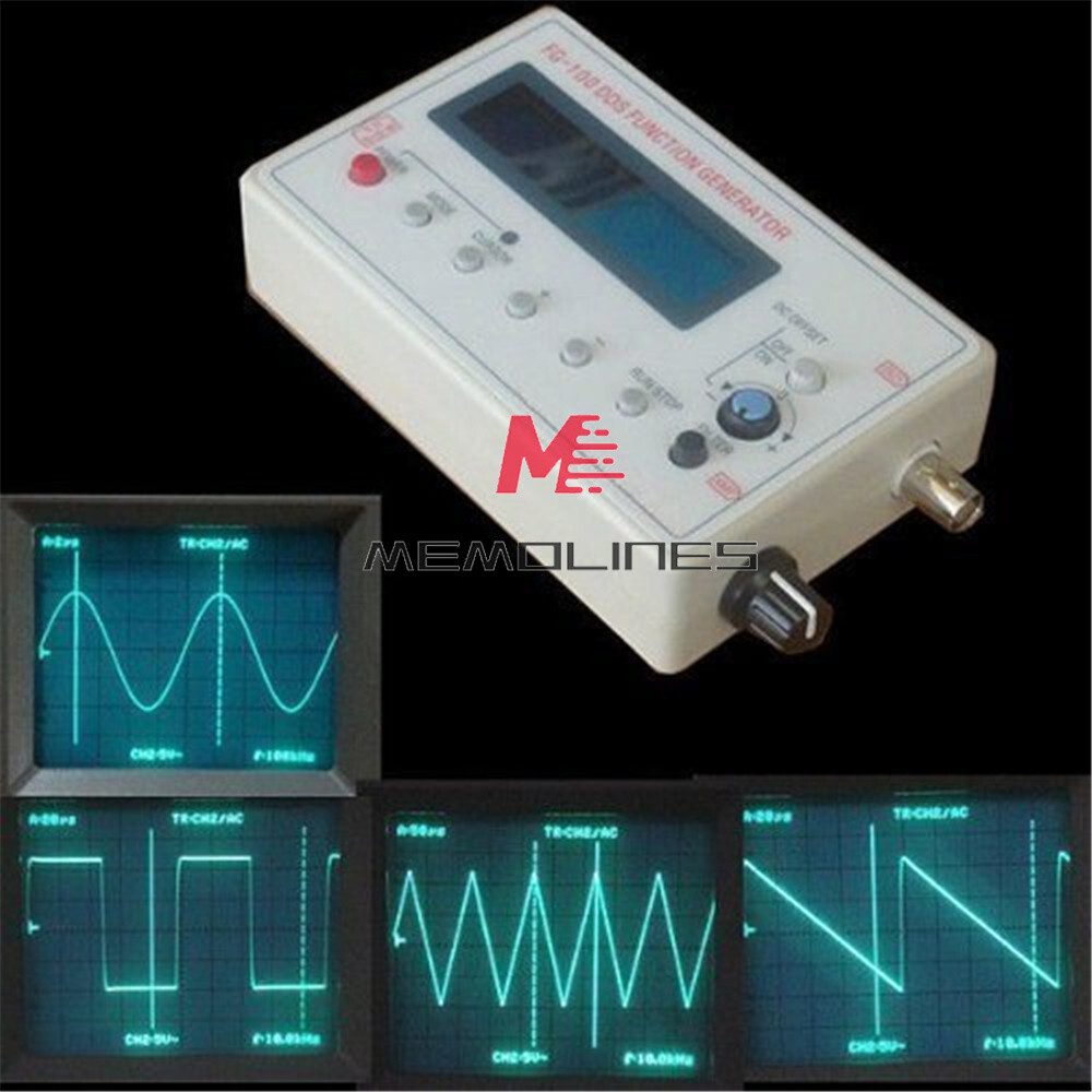 1HZ-500KHz DDS Function Signal Generator Sine+Triangle + Square Wave Frequency