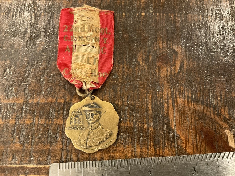 ORIGINAL PRE WWI ? 22ND ENGINEERS NGNY MEDAL