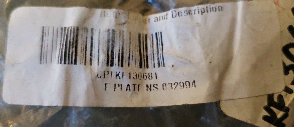 Chicago Pneumatic Plate KF130681