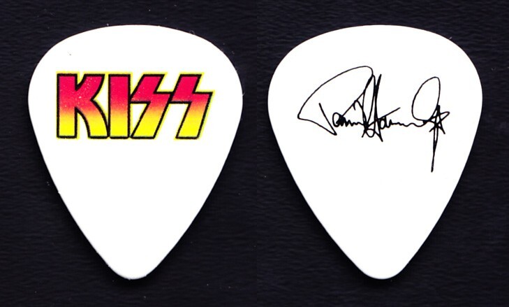 KISS Paul Stanley Signature Flame Gradient Logo Guitar Pick - 2012 Tour