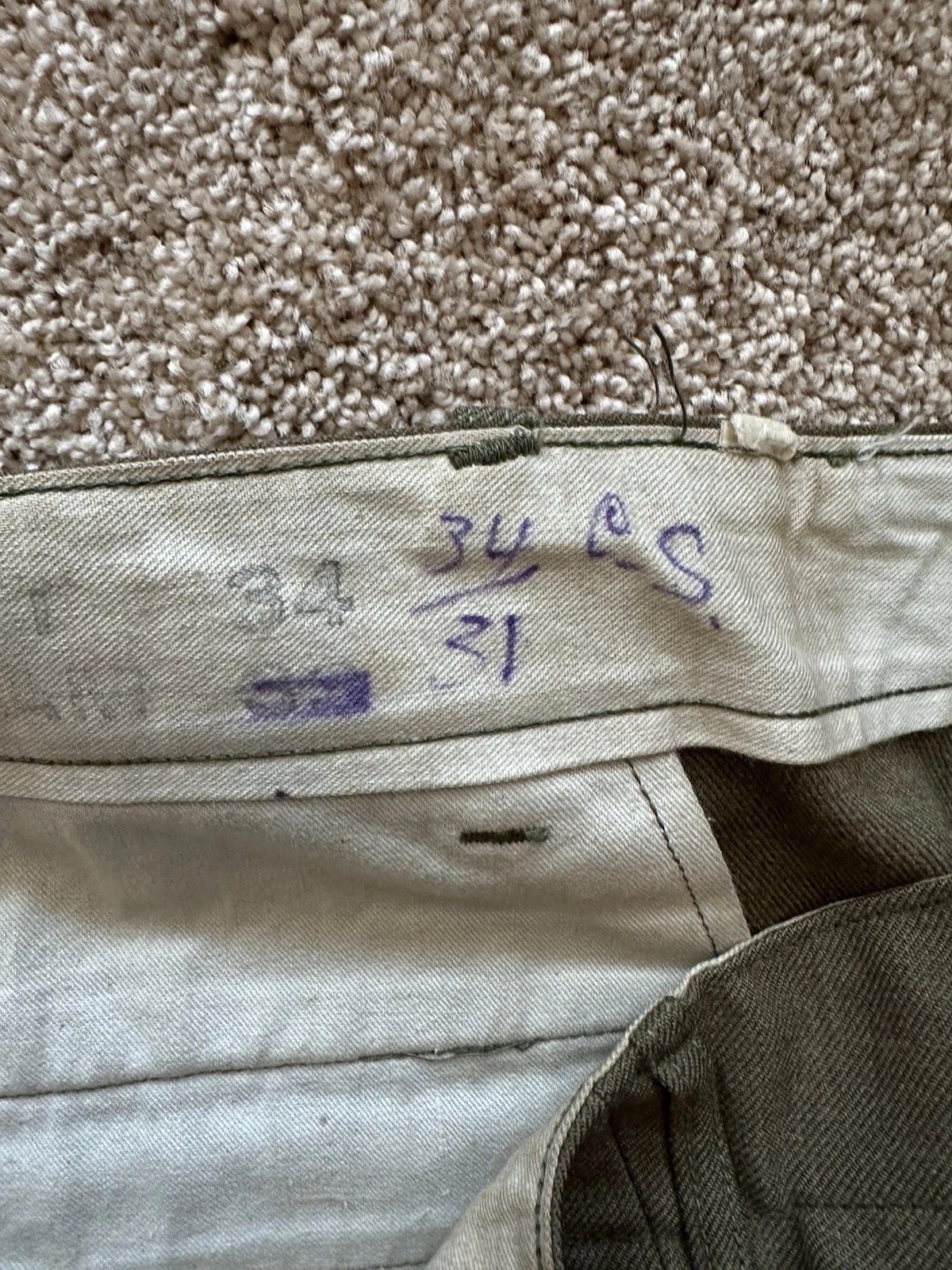 US Army World War II Model 1939 Class A Uniform Blouse, Trousers, Cap