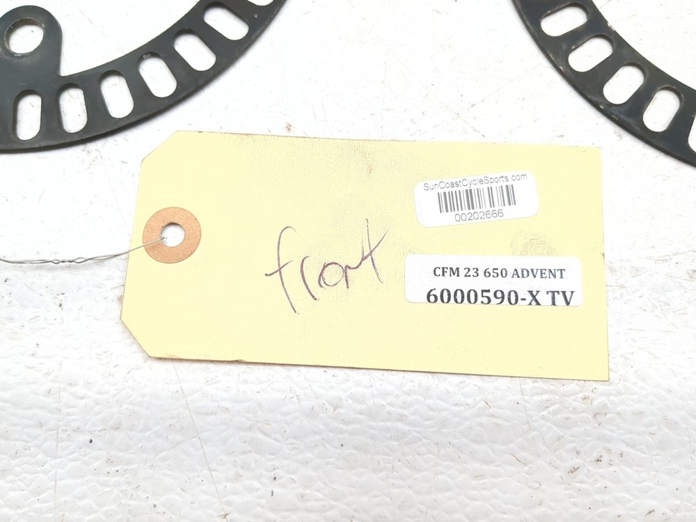 22 23 Cfmoto 650 Adventura Front Left & Right ABS Sensor Ring
