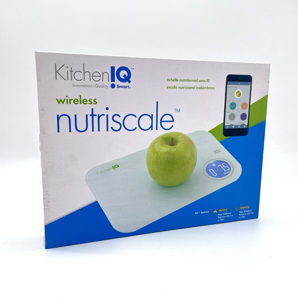 Kitchen!Q Nutriscale Smart Wireless Innovation Kitchen Scale For IOS & ANDROID