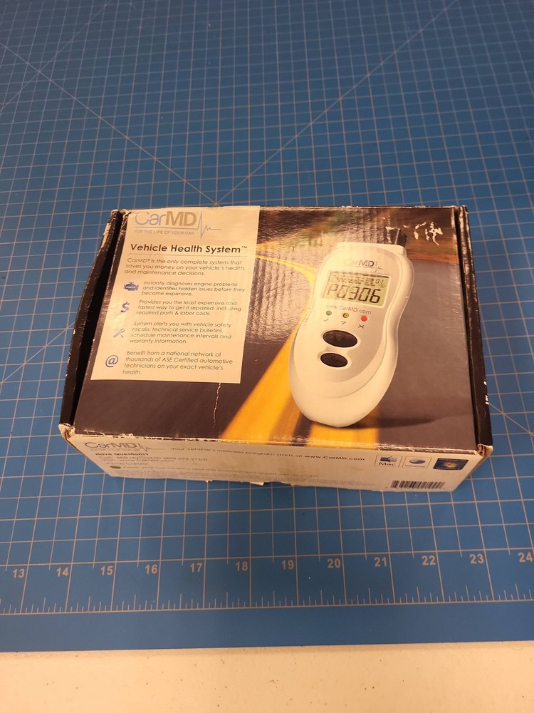 CarMD Vehicle Health System Diagnostic Scan Tool Car Code Reader OBD2 Scanner