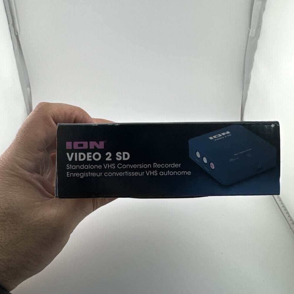 ION VIDEO 2 SD STANDALONE VHS CONVERSION RECORDER HDMI