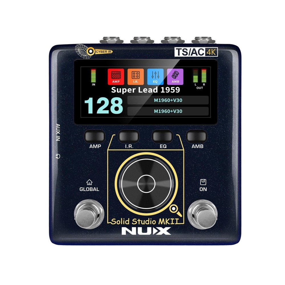 NUX Solid Studio MKII Preamp, Power Amp Simulator, IR Loader