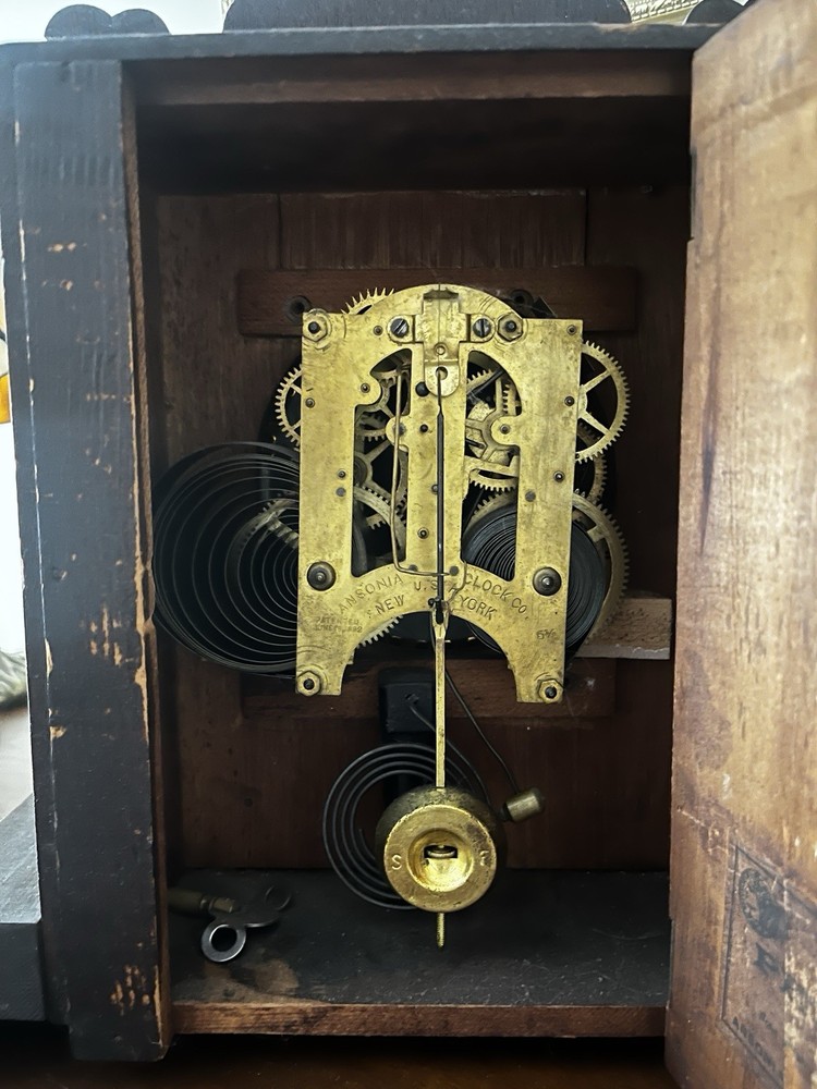 Ansonia Gingerbread Antique Clock