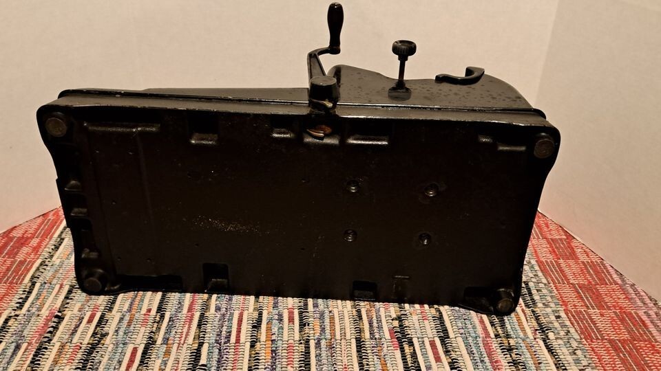 Antique Burroughs Class 3 7 Column Adding Machine