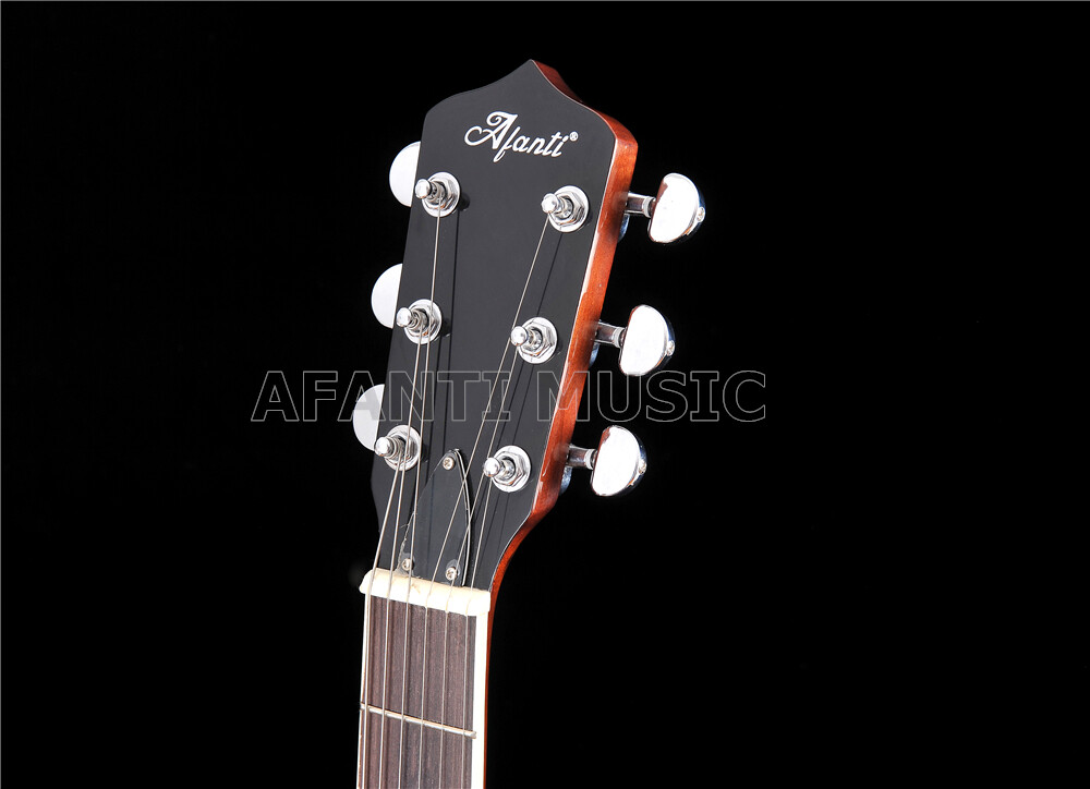 Afanti Mahogany Six String Banjo