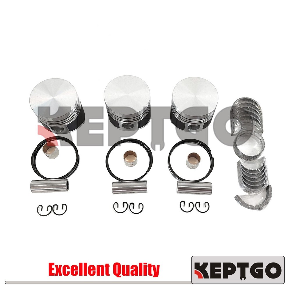 For Kubota D850 STD Piston & Ring & Bearing Set