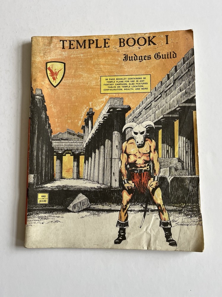 Judges Guild Temple  Book One 1981