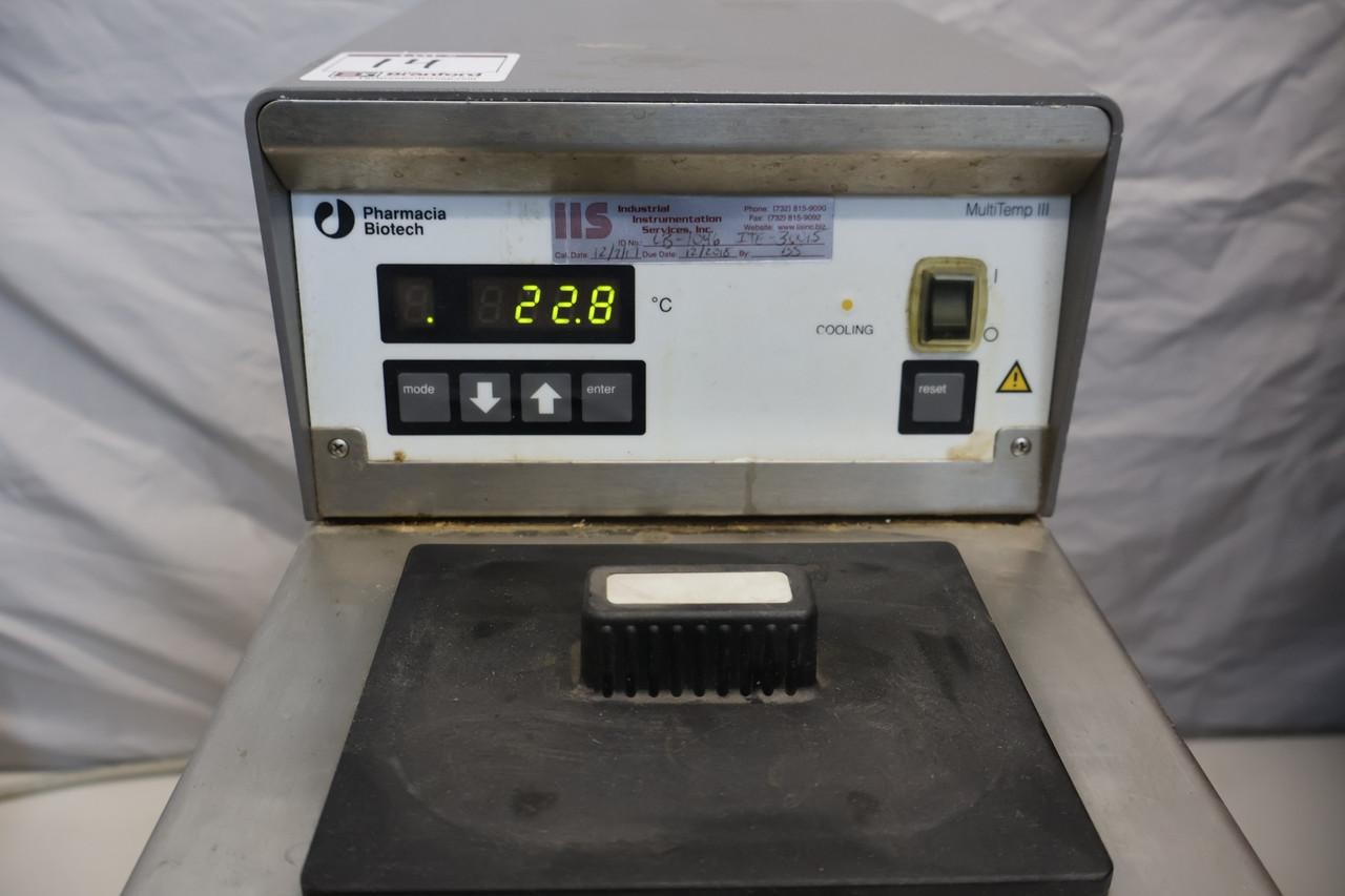 Pharmcia Biotech P/N 56-1165-33 MultiTemp III Recirculating Chiller Bath